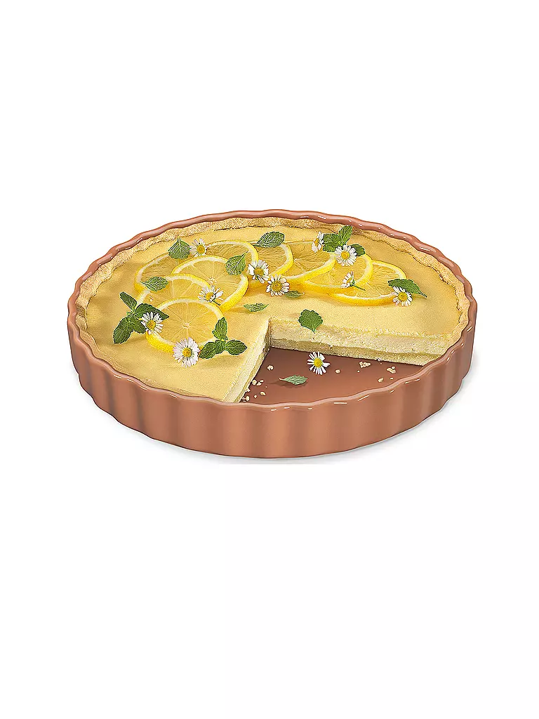 KÜCHENPROFI | Teglia per torte PORTO 28cm/1,5l Corallo | Corallo