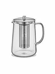 KÜCHENPROFI | Teiere 1,2l ASSAM vetro/acciaio inox | Trasparente