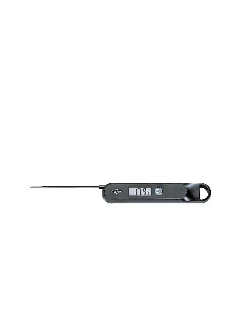 KÜCHENPROFI | Termometro digitale SHAKE 18cm Nero | Nero