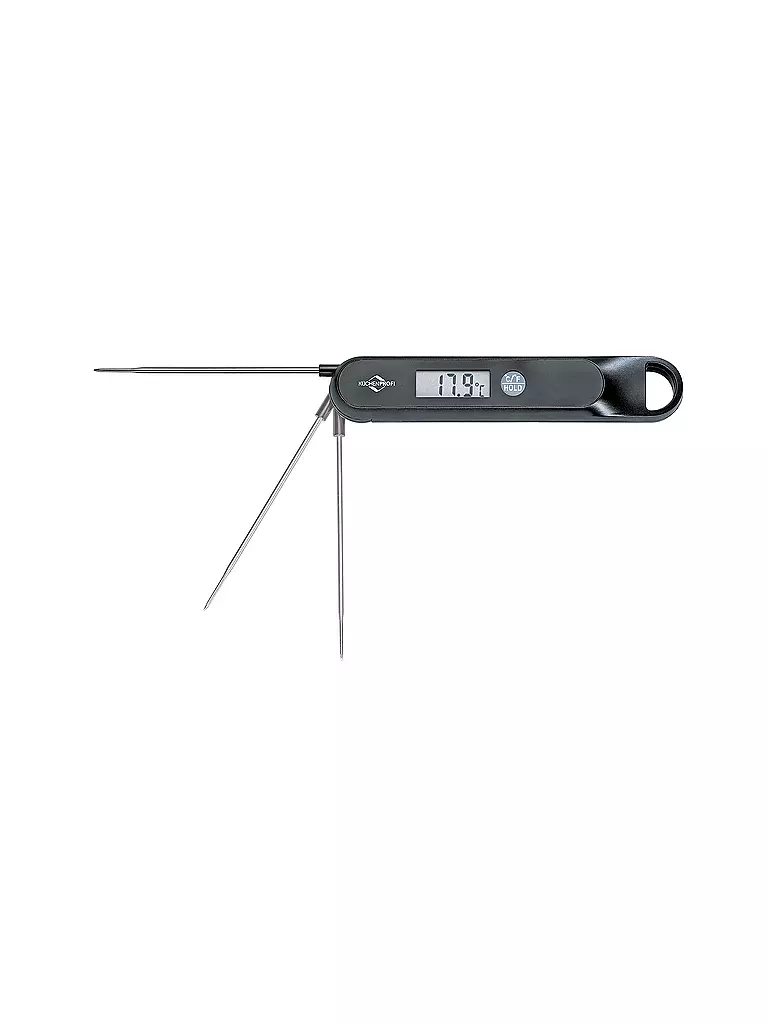 KÜCHENPROFI | Termometro digitale SHAKE 18cm Nero | 