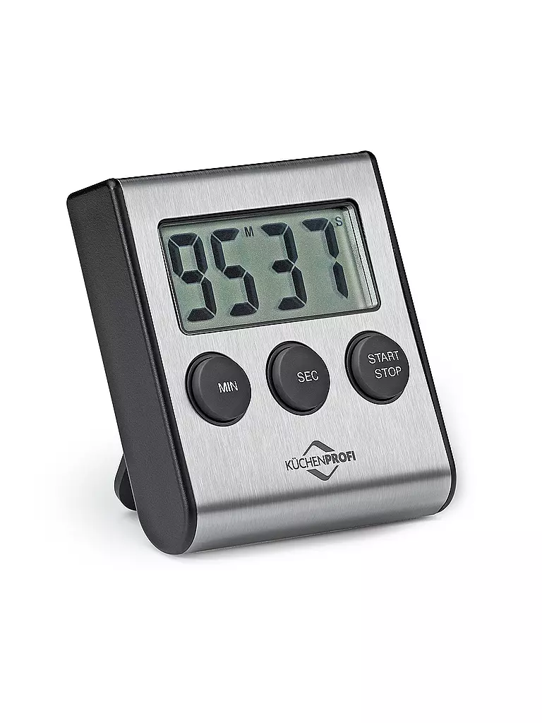 KÜCHENPROFI | Timer digitale PRIMUS Argento / Nero | Argento