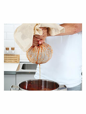 KÜCHENPROFI | Panno per filtrare 80x65cm Cotone / Naturale