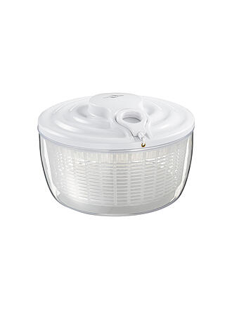 KÜCHENPROFI | Centrifuga per insalata WAVE 24 cm, plastica / bianco