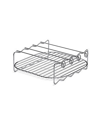 KÜCHENPROFI | Set per griglia per friggitrice ad aria calda IMPULS 8 L 5 pz. acciaio inox
