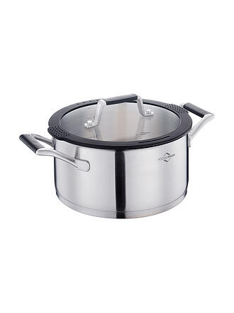 KÜCHENPROFI | Casseruola COMO 20cm/3l acciaio inox