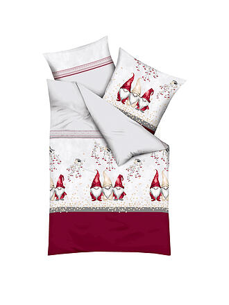 KAEPPEL | Biancheria da letto in flanella WICHTEL KUMPEL 70x90cm/140x200cm Argento