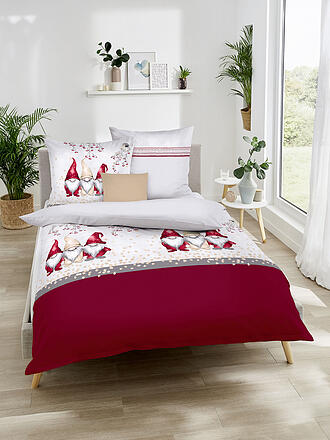 KAEPPEL | Biancheria da letto in flanella WICHTEL KUMPEL 70x90cm/140x200cm Argento