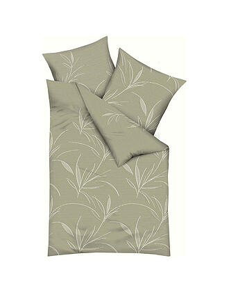 KAEPPEL | Biancheria da letto in flanella ORGANIC 70x90cm/140x200cm Khaki