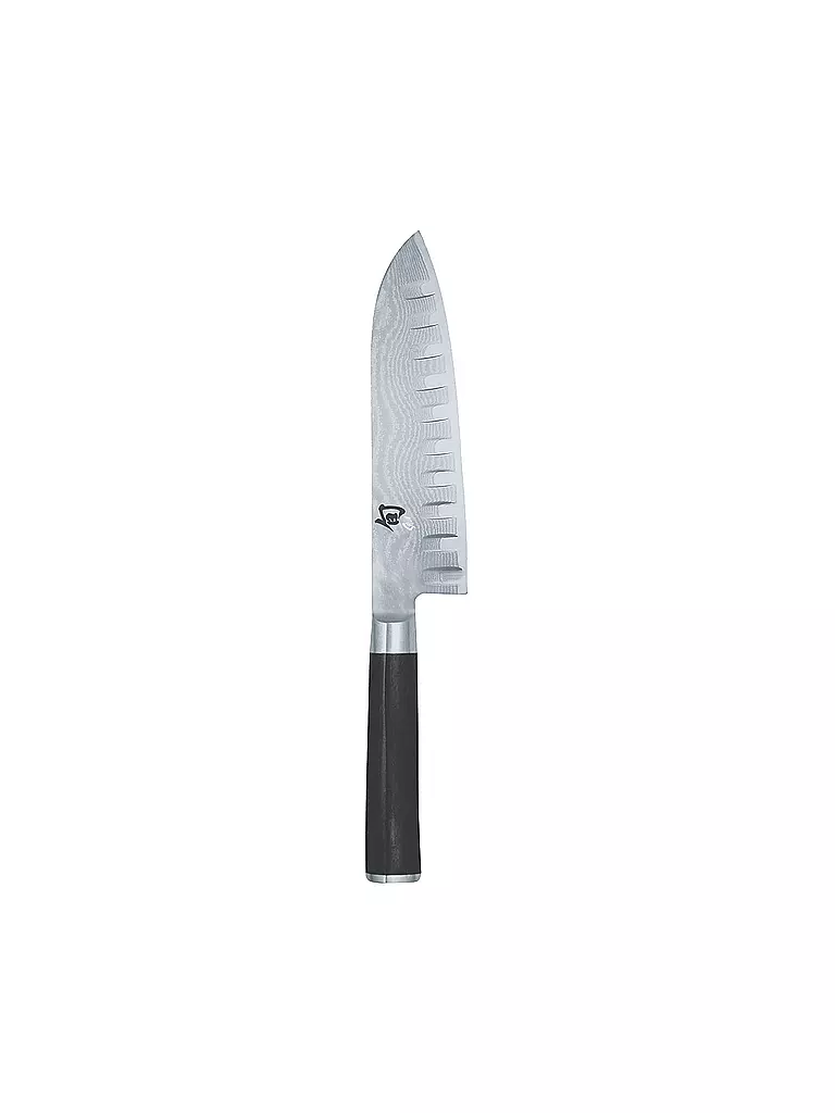 KAI | Santoku con alveoli "Shun Classic" 18 cm | Argento