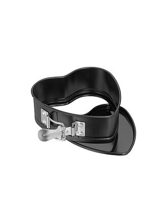 KAISER | Mini tortiera a forma di cuore 11 cm antracite