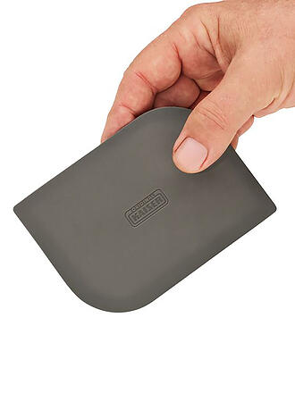 KAISER | Raschietto per pasta in silicone grigio