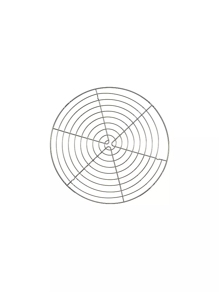 KAISER | Griglia di raffreddamento per torte 325 cm cromata | Argento