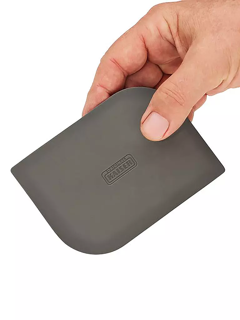 KAISER | Raschietto per pasta in silicone grigio | Grigio