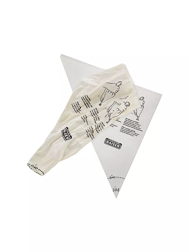 KAISER | Sac à poche monouso 6 pz. | Bianco