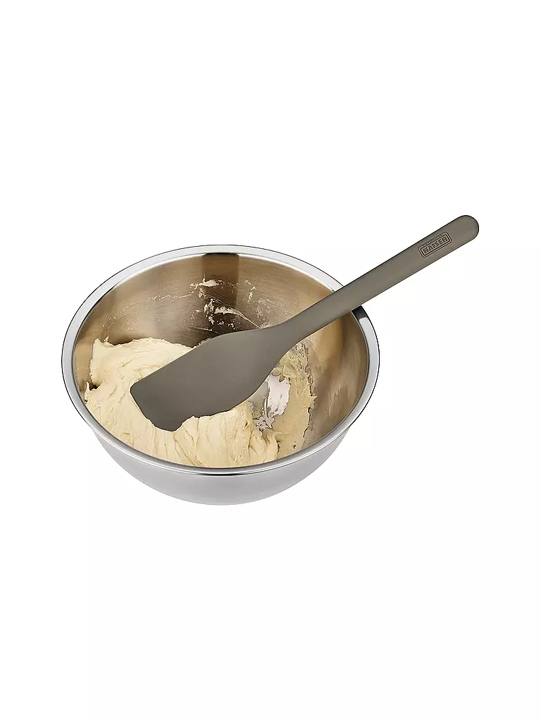 KAISER | Spatola grande in silicone grigio |