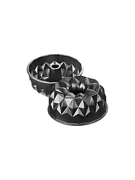 KAISER | Stampo da Gugelhupf geometrico 25 cm antiaderente | Nero