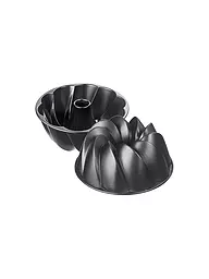 KAISER | Stampo da Gugelhupf ondulato 25 cm antiaderente | Nero