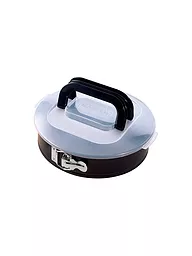 KAISER | Teglia a cerniera rotonda con coperchio 26 cm antiaderente/nero | Nero