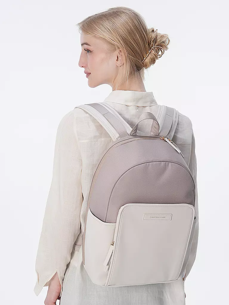 KAPTEN & SON | Rucksack AALBORG | Grigio chiaro