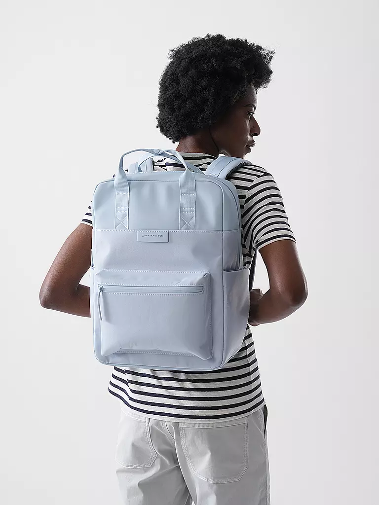 KAPTEN & SON | Rucksack BERGEN PRO | Blu chiaro