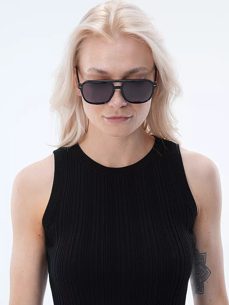 KAPTEN & SON | Sonnenbrille  ZURICH OVERSIZE | Nero