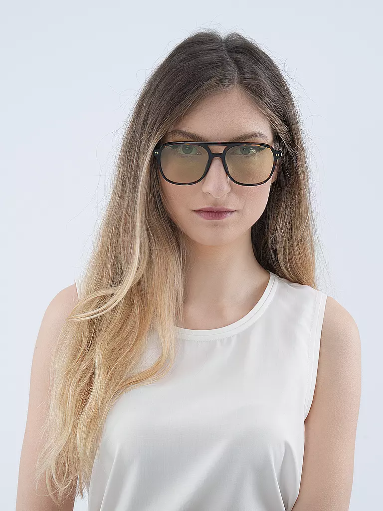 KAPTEN & SON | Sonnenbrille ZURICH OVERSIZE | Marrone