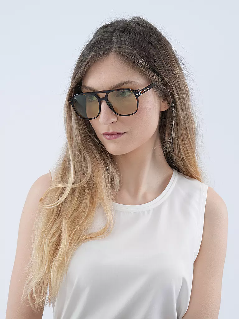 KAPTEN & SON | Sonnenbrille ZURICH OVERSIZE | Marrone