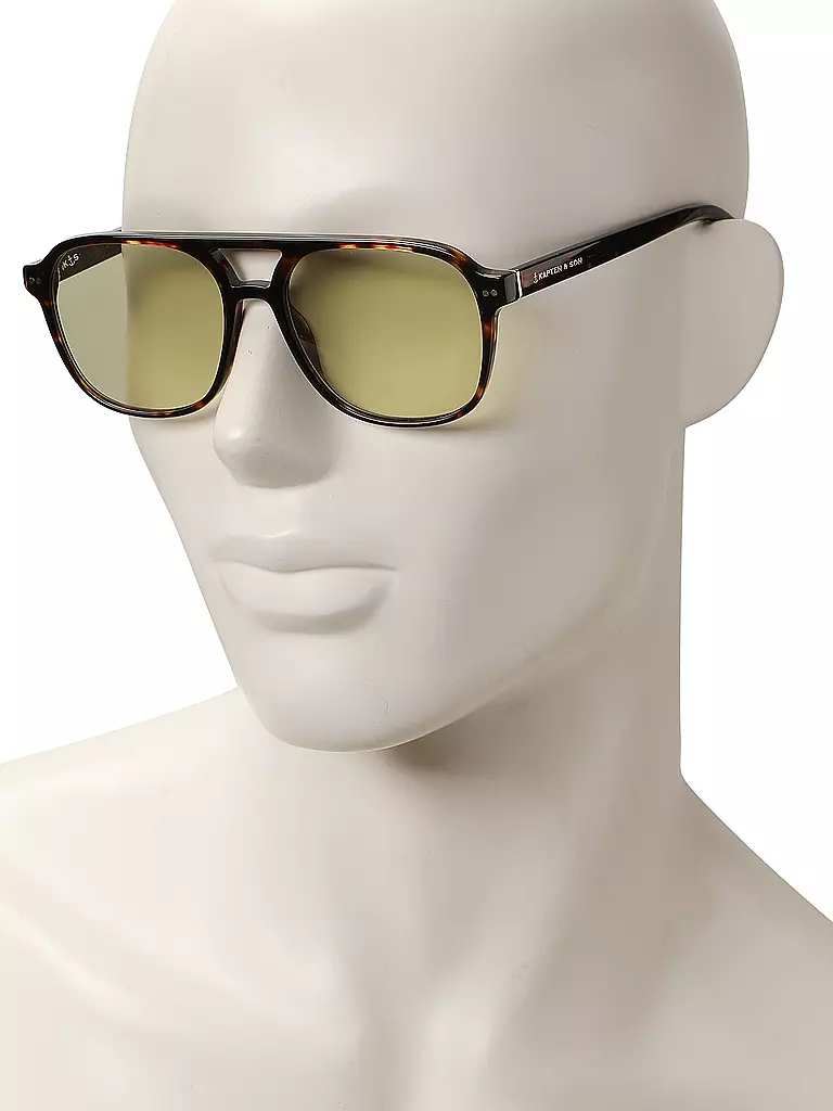 KAPTEN & SON | Sonnenbrille ZURICH OVERSIZE | Marrone