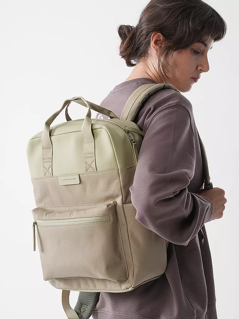 KAPTEN & SON | Zaino BERGEN PRO | Verde chiaro