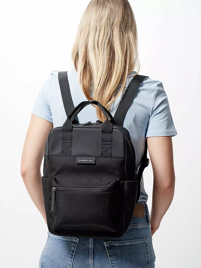 KAPTEN & SON | Zaino BERGEN Small | Nero