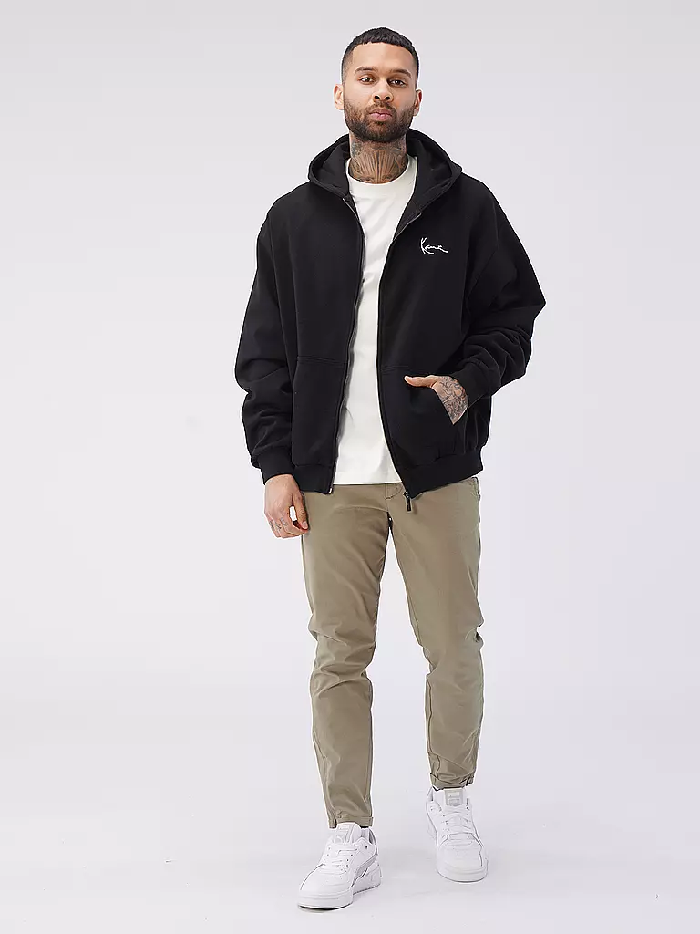 KARL KANI | Kapuzensweatjacke | Nero