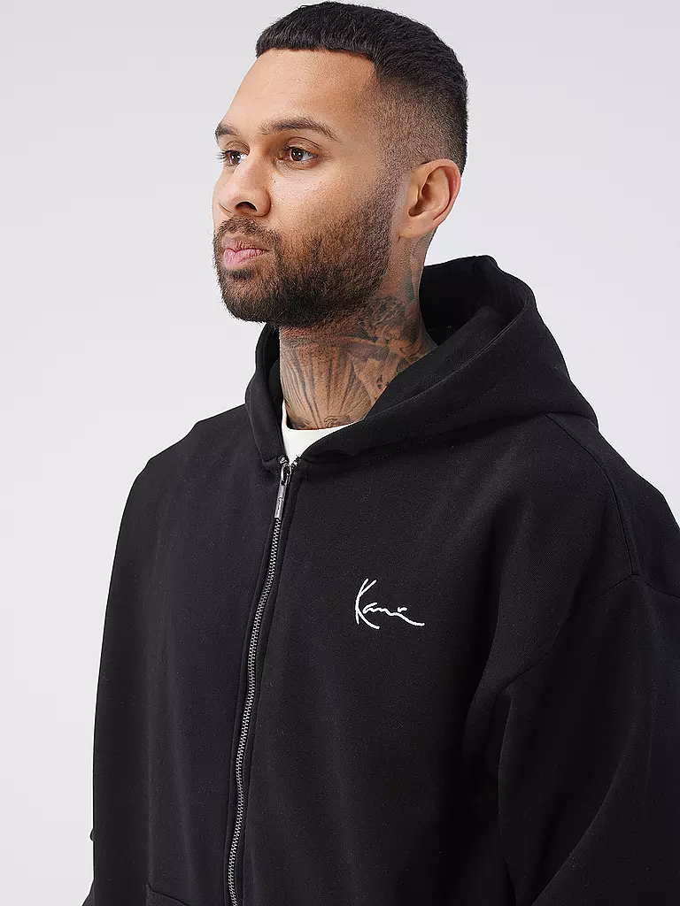 KARL KANI | Kapuzensweatjacke | Nero