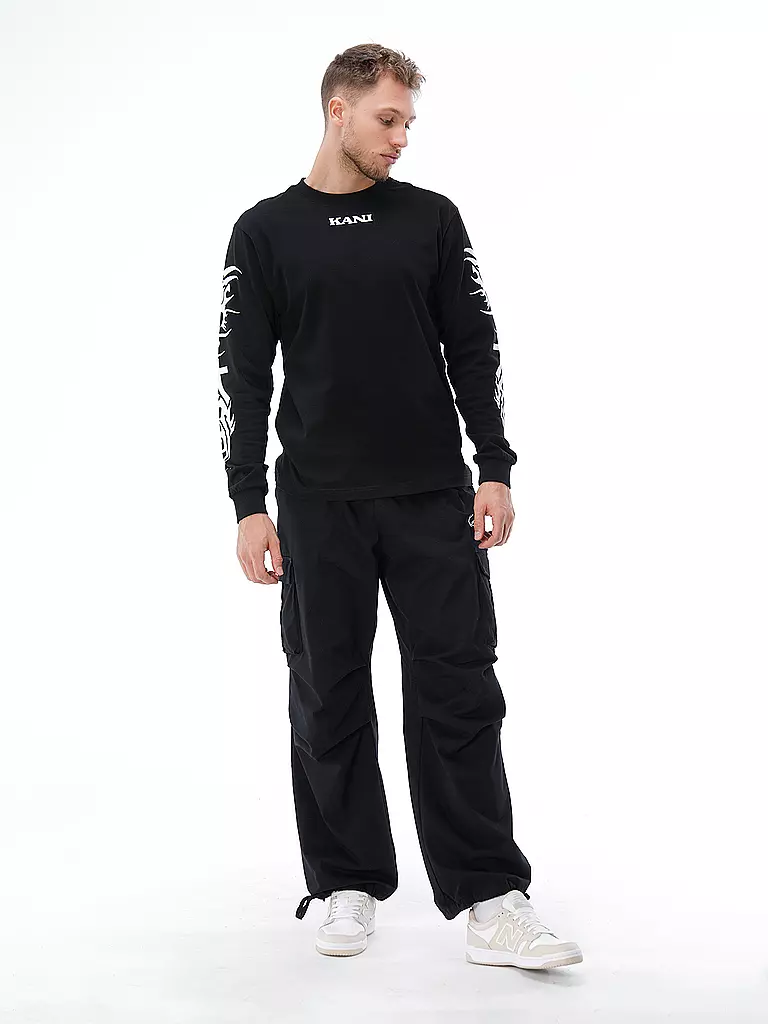 KARL KANI | Langarmshirt | Nero