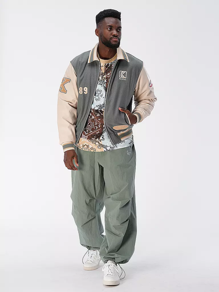 KARL KANI | Pantaloni da jogging | Verde chiaro