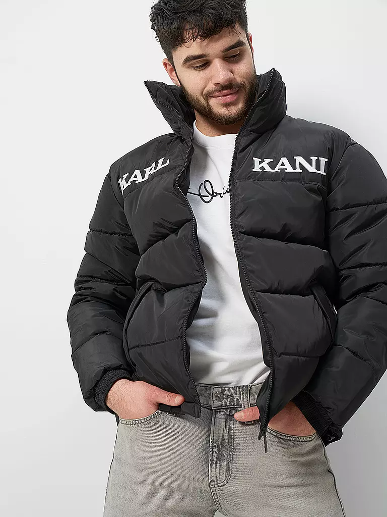 KARL KANI | Steppjacke RETRO ESSENTIAL | Nero