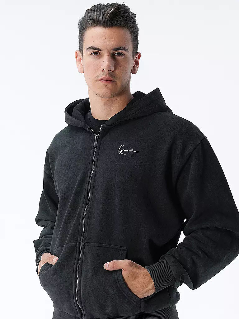 KARL KANI | Sweatjacke | Nero