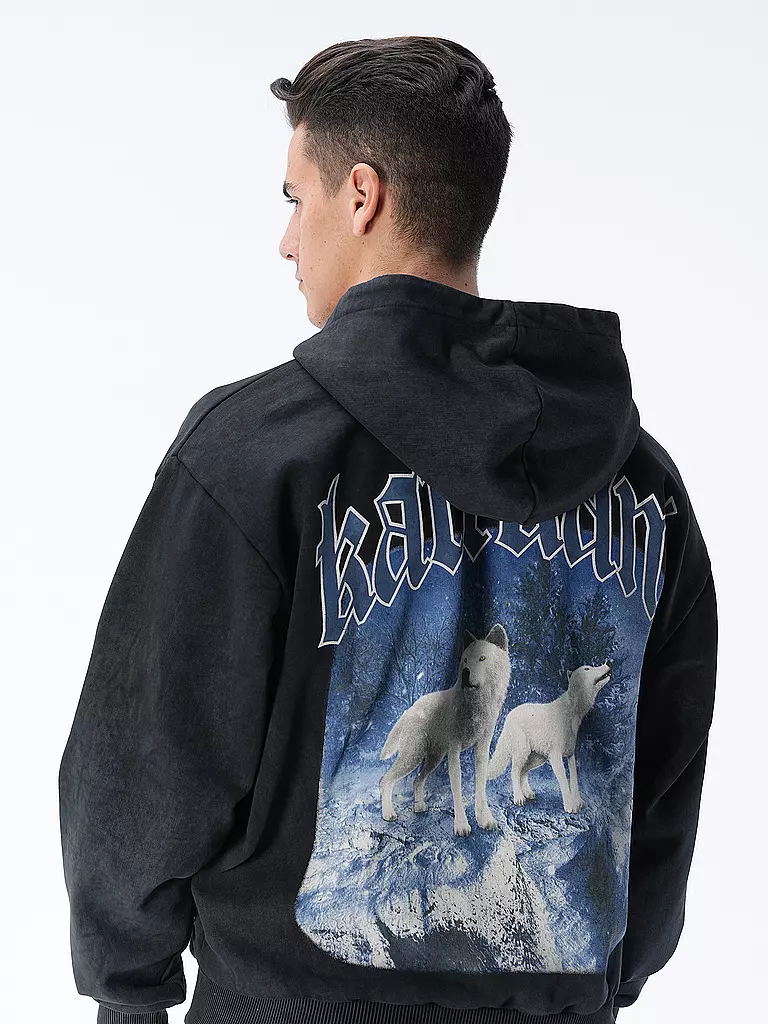 KARL KANI | Sweatjacke | Nero