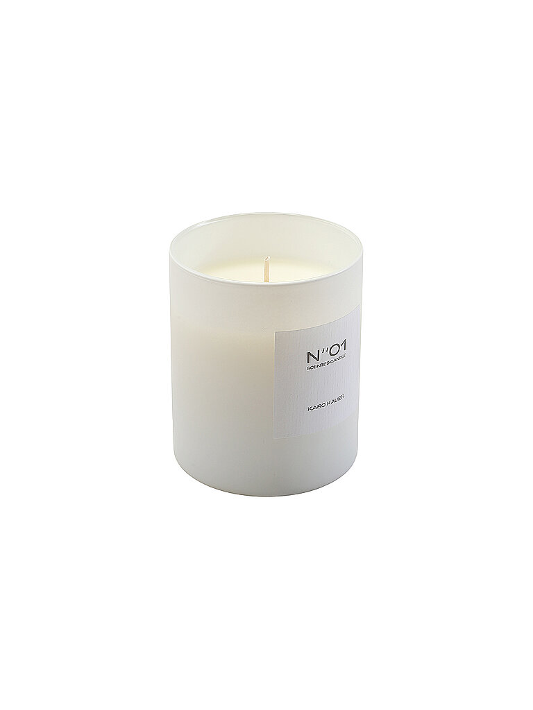 Candela profumata SCENTED CANDLE white bianco