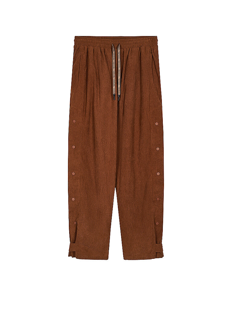 Pantaloni di velluto a coste marrone M