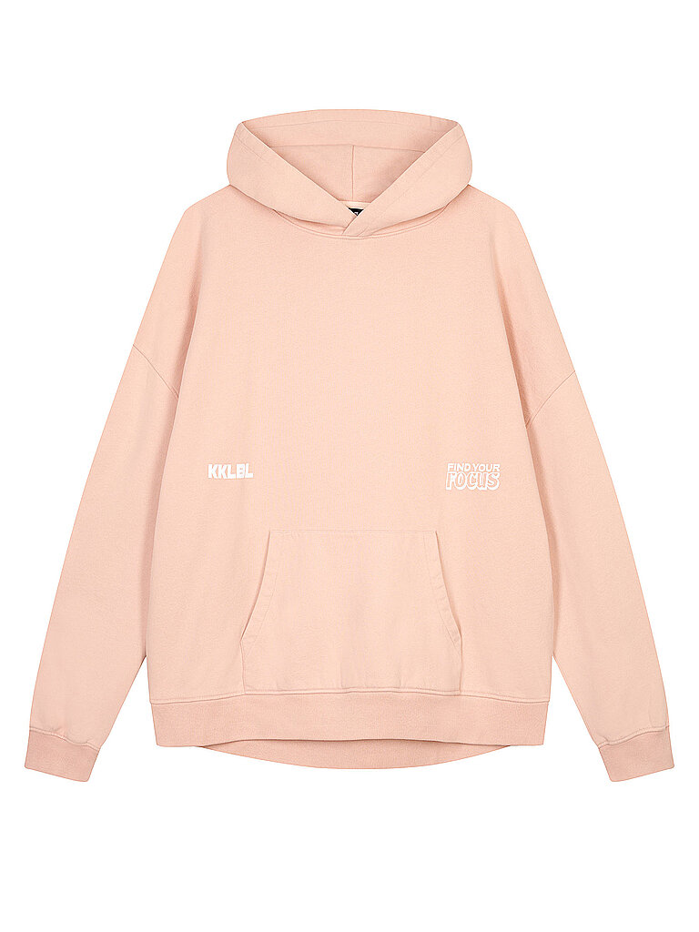 Kapuzensweater - Hoodie rosa XL