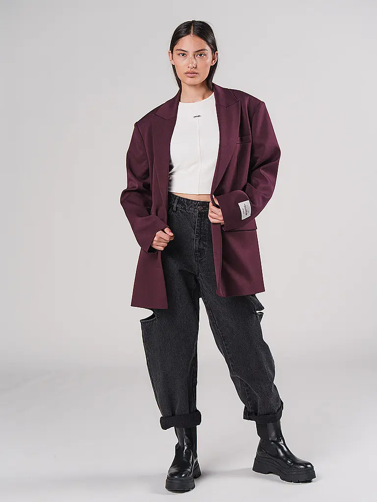 KARO KAUER | Blazer | Rosso scuro