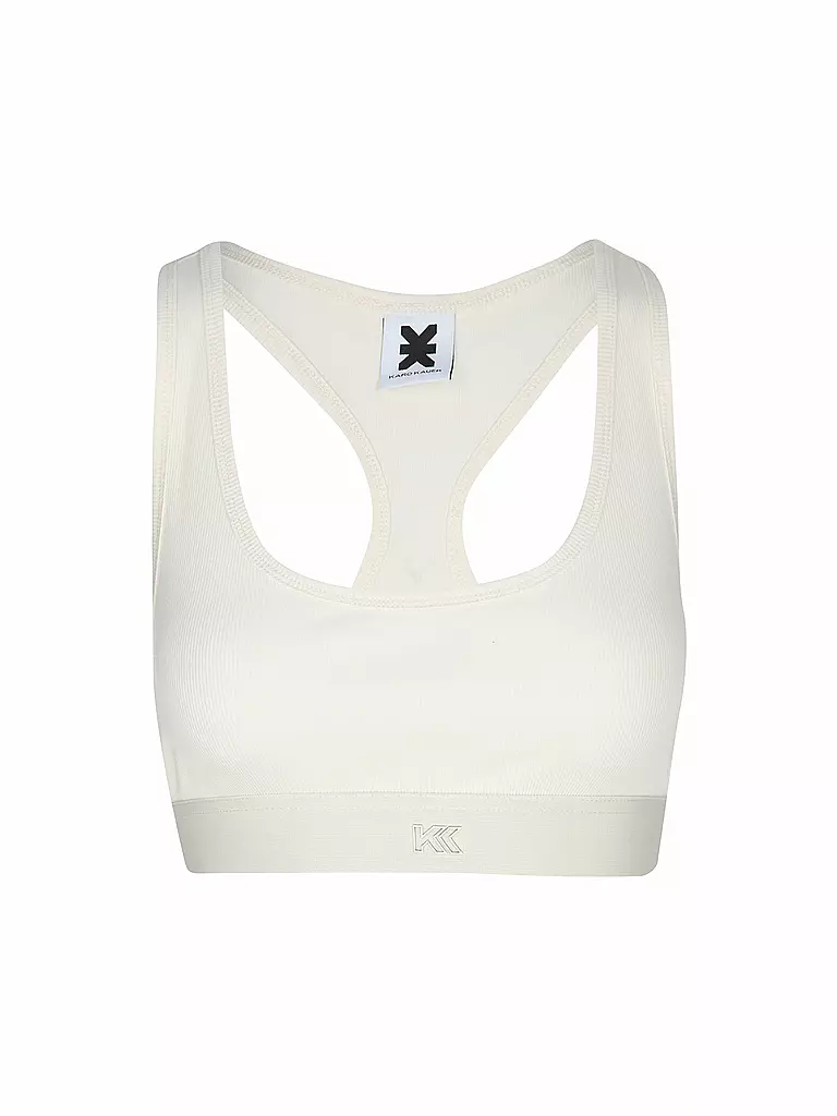 KARO KAUER | Bralette bianco sporco | Bianco