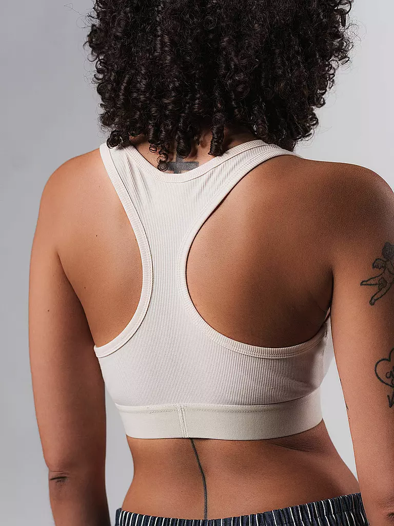 KARO KAUER | Bralette bianco sporco | 