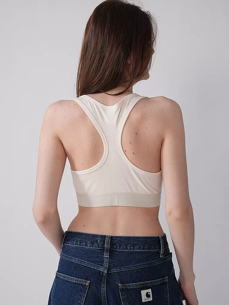 KARO KAUER | Bralette bianco sporco | 