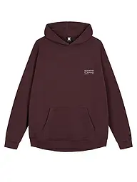 KARO KAUER | Felpa con cappuccio - Hoodie | Rosso scuro
