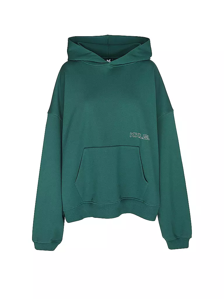 KARO KAUER | Felpa con cappuccio - Hoodie | Verde scuro