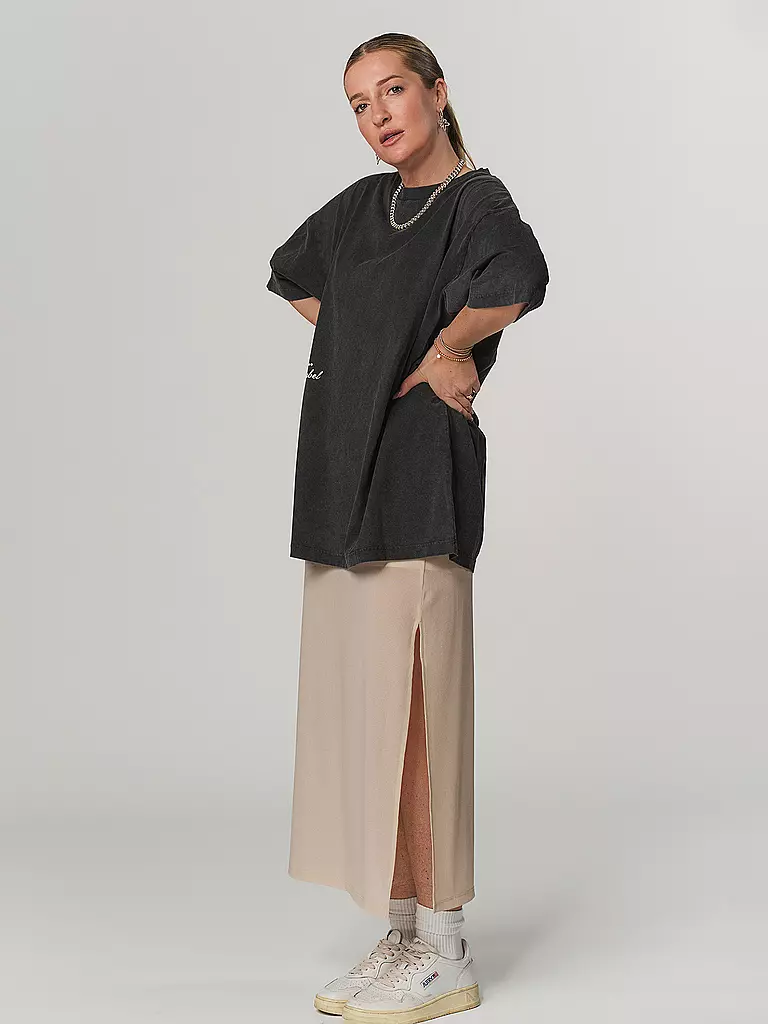 KARO KAUER | Midi skirt | Beige