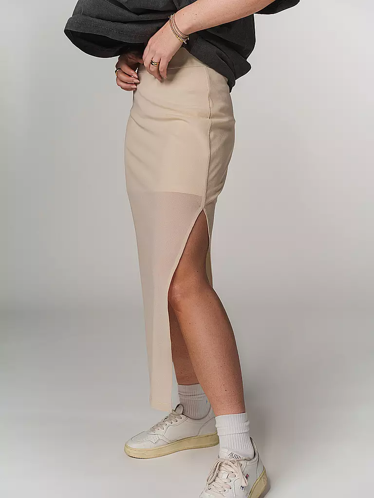 KARO KAUER | Midi skirt | Beige