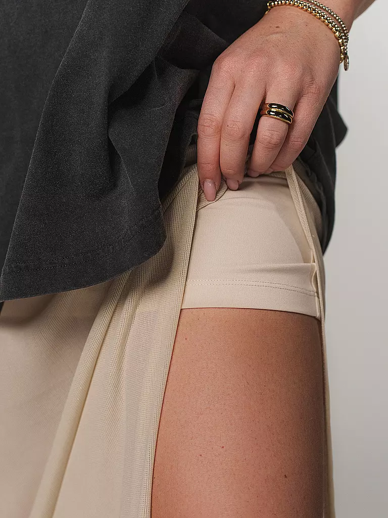KARO KAUER | Midi skirt | Beige