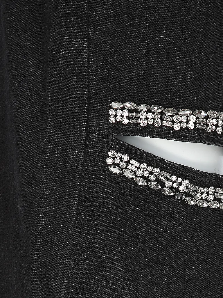 KARO KAUER | Nome prodotto: Jeans Balloon Fit PETITE DIAMOND | Nero